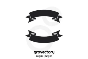 Ribbon Banner SVG Free