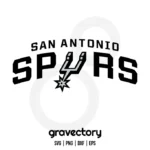 San Antonio Spurs Logo SVG Free