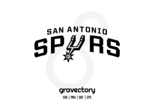 San Antonio Spurs Logo SVG Free