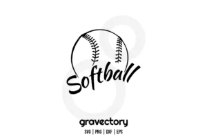 Softball SVG Free