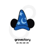 Sorcerer Hat SVG Free