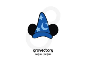 Sorcerer Hat SVG Free