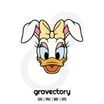 Daisy Disney Easter Bunny SVG Free