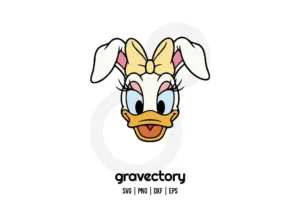 Daisy Disney Easter Bunny SVG Free