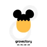 Easter Egg Mickey Mouse SVG Free