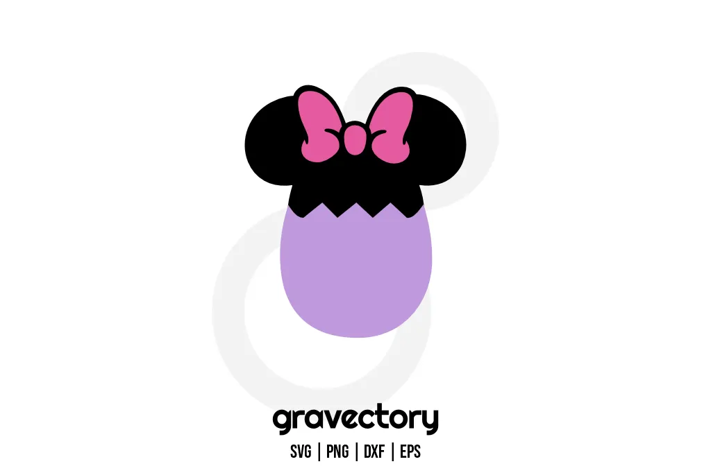 Easter Egg Minnie Mouse SVG Free Easter Egg Minnie Mouse SVG Free