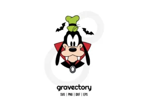 Goofy Disney Vampire SVG Free
