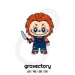 Labubu Chucky SVG Free