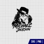 Michael Jackson SVG Cut File