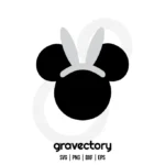 Mickey Bunny Ears SVG Free
