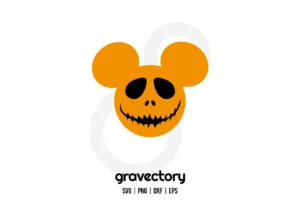 Mickey Jack Skellington SVG Free
