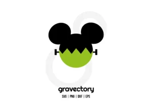 Mickey Mouse Frankenstein SVG Free