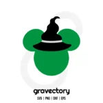 Mickey Witch SVG Free