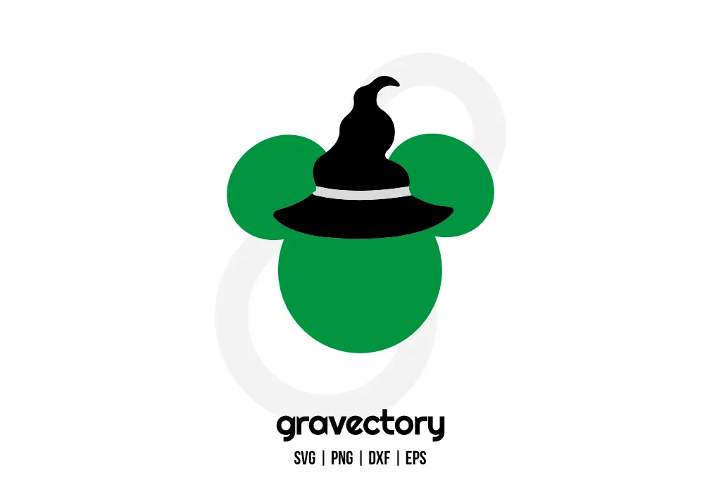 Mickey Witch SVG Free Mickey Witch SVG Free