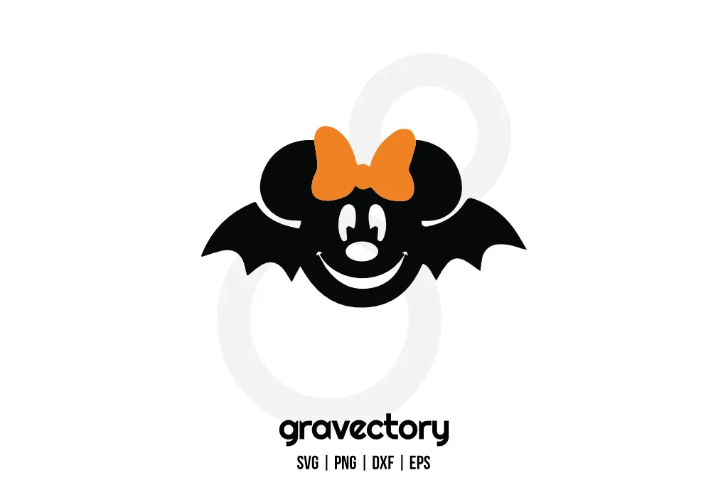 Minnie Bat SVG Free Minnie Bat SVG Free
