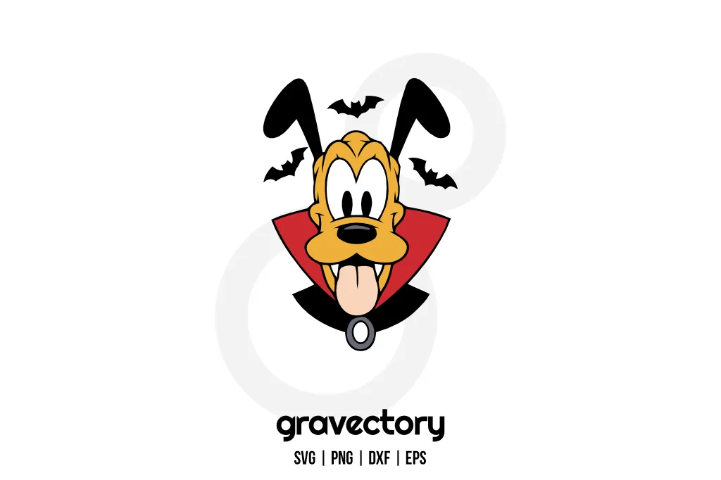 Pluto Disney Vampire SVG Free Pluto Disney Vampire SVG Free
