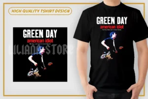 Greenday American Idiot Thsirt Design PNG