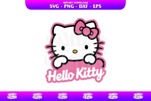 hello kitty svg for cricut silhouette