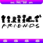 Snoopy Friends SVG Cricut
