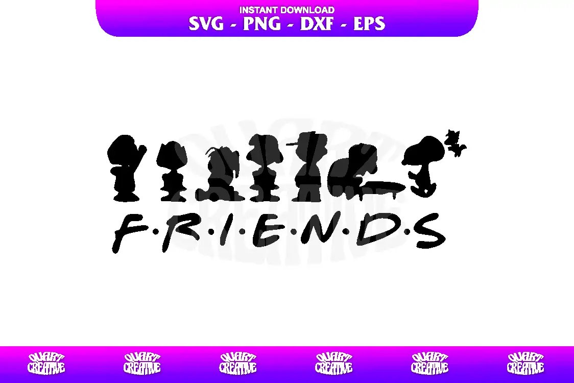 snoopy friends svg cricut Snoopy Friends SVG Cricut - Image 1