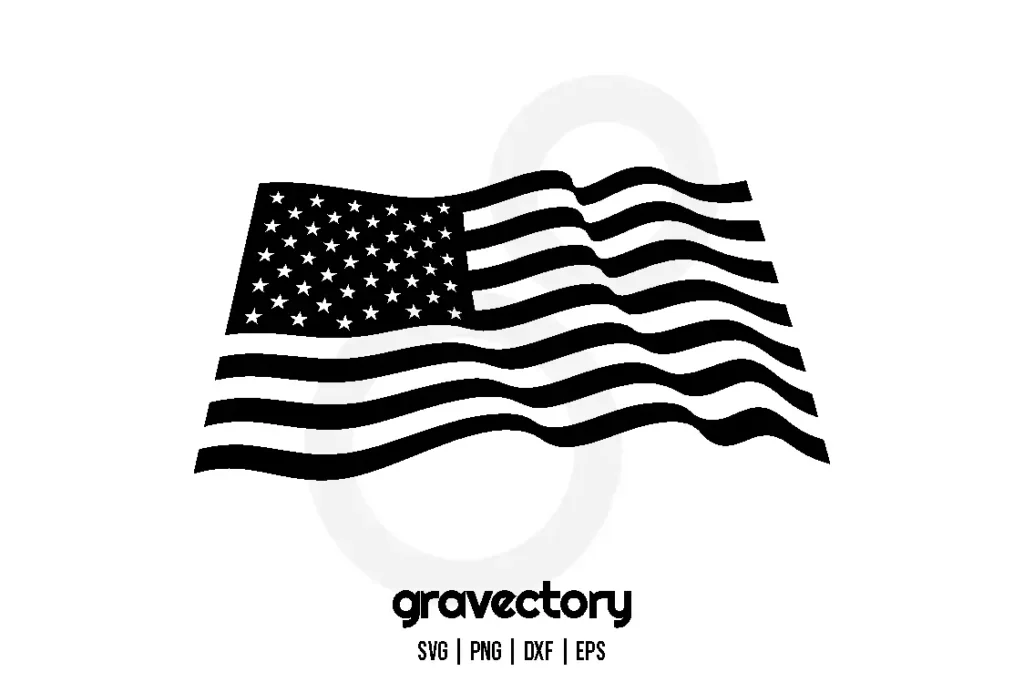 waving american flag svg free Free SVG