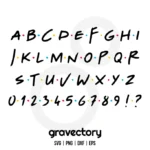 Friends Font SVG Free
