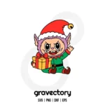 Labubu Elf SVG Free