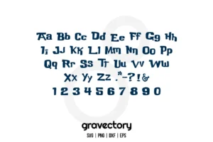 Lilo And Stitch Font SVG Free