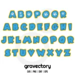 Paw Patrol Font SVG Free