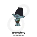 Trolls Branch SVG Free