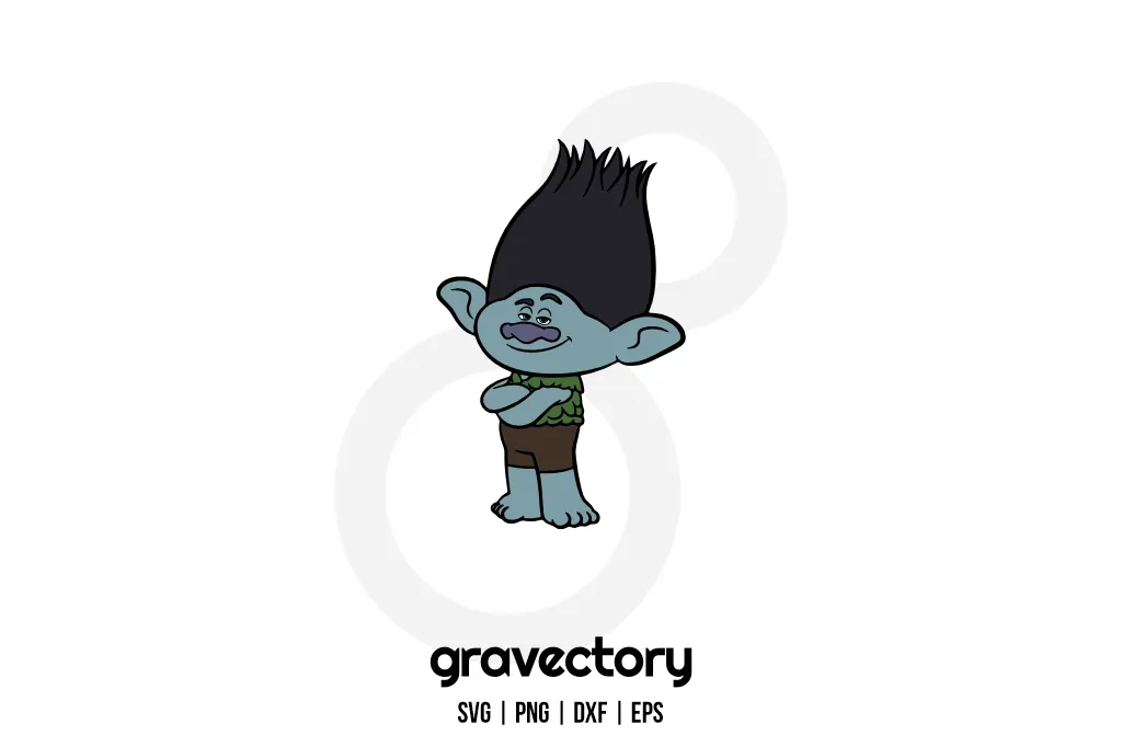 Trolls Branch SVG Free Trolls Branch SVG Free