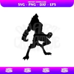 werewolf silhouette svg for cricut